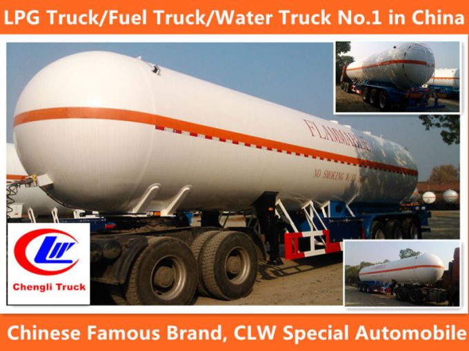 Clw 56m3 LPG Gas Tank Trailer 