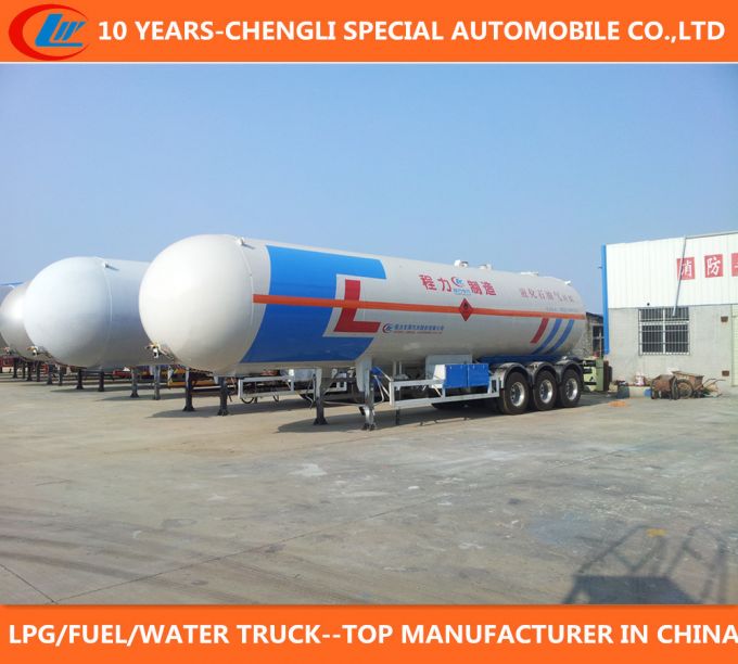 60cbm 3-Axle LPG Tank Semi Trailer 