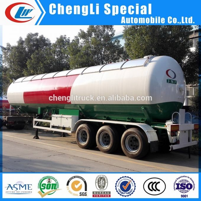 40m3 LPG Tank Semi Trailer 40cbm LPG Transport Trailer 