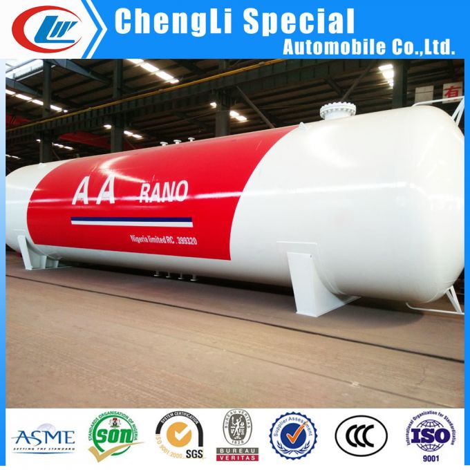 100000liters LPG Bullet Gas Tank 50mt for Cooking Gas Storage 