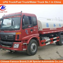 10000L 6 Wheeler Foton Water Tanker Truck Water Sprinkler Truck