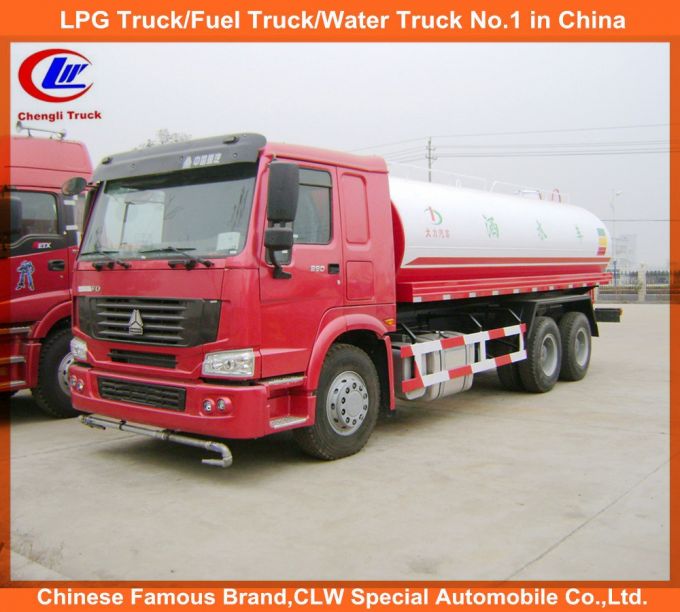 Sinotruk HOWO 6X4 Small Water Sprinkler Tank Truck 