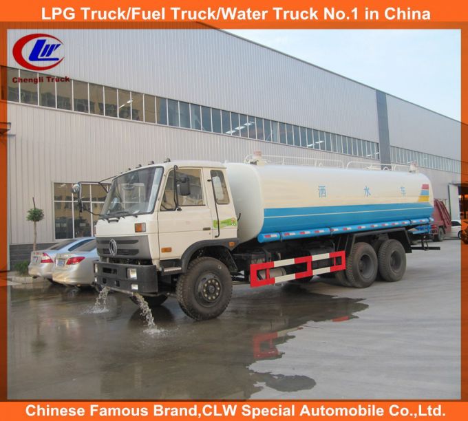 Dongfeng 6X4 20000L Water Sprinkler Tank Truck with Cummins Engine 