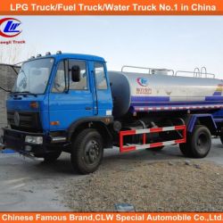 Dongfeng 4X2 10000L 12000L Water Spray Truck Water Tank Truck for Road Washing