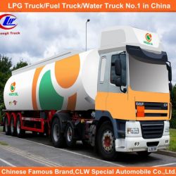 Heavy Duty Tir-Axle 60t Fuel Tank Truck Semi Trailer