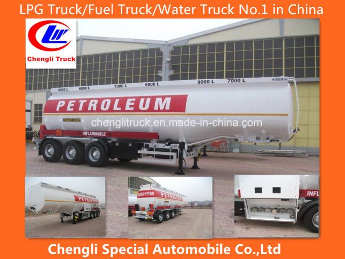 Aluminium Alloy Fuel Tank Trailer Stainless Steel Fuel Tank Trailer Oil Tank Trailer 