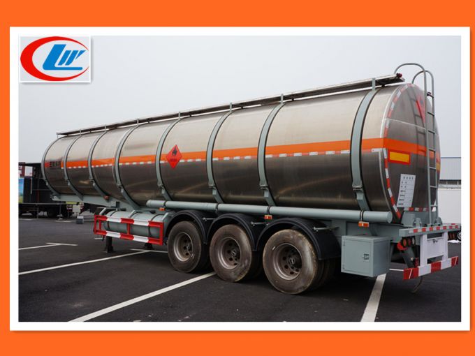 45000L Aluminium Alloy Fuel Tank Trailer 