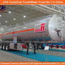 Heavy Duty 3 Axles Fuel Tank Trailer / 35cbm 42cbm 45cbm 50cbm 55cbm 60cbm Fuel Tank Semi Trailer