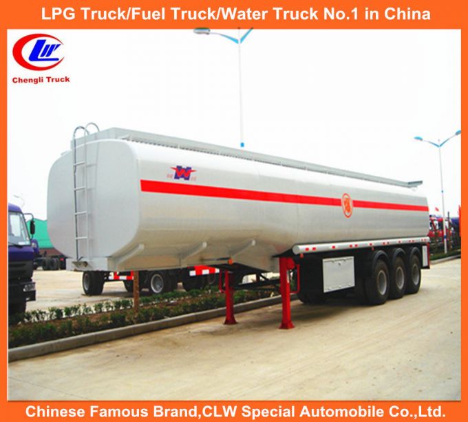 Heavy Duty 3 Axles 60t Semi Trailer BPW Axle Fuel Tanker for Sale 