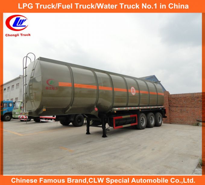 API 40cbm Fuel Tank Semi-Trailer for 30ton Diesel Transport Tanker 