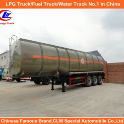 API 40cbm Fuel Tank Semi-Trailer for 30ton Diesel Transport Tanker