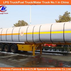 3 Axle 45000liters Stainless Steel Fuel Tanker Semi-Trailer