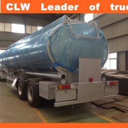 Exported 35 -50 Ton3 Axles Fuel Tanker Semi Trailer