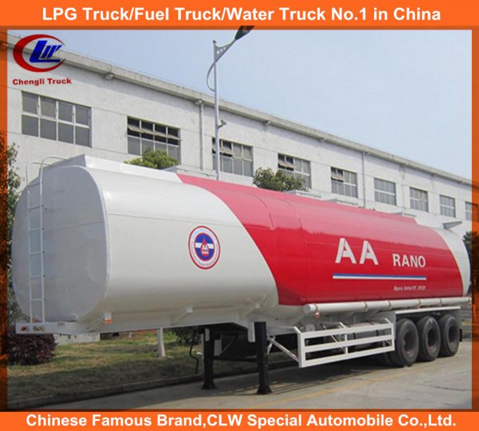 Heavy Duty 3 Axle 60cbm Fuel Tank Semi Trailer 