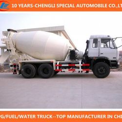 6X4 Euro 3 Diesel 5cbm Concrete Mixer Truck