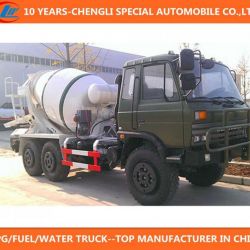 5cbm 6X6 Euro 3 Concrete Mixer Truck