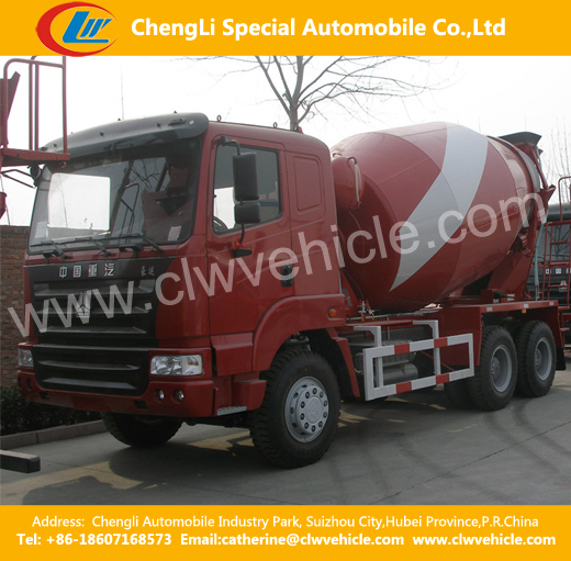 6*4 HOWO 375HP 14cbm Concrete Mixer Truck 