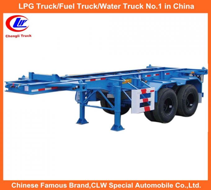 40ft 2-Axle Skeletal Container Semi Trailer 