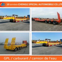 Surbaissee Semi-Remorque 3 Essieux Low Bed Trailer