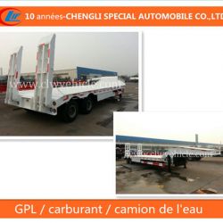 Surbaissee Semi-Remorque 2 Essieux Low Bed Trailer