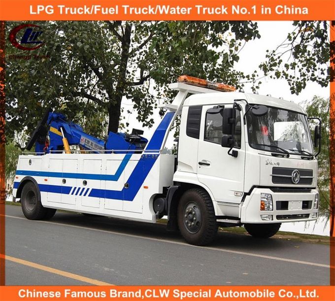 Road Wrecker Truck for 10 Tones Intergrated Tow Truck 