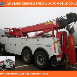 HOWO Heavy Duty 40t Wrecker Truck Destructor