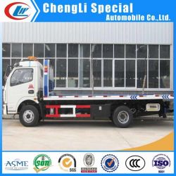 4*2 Flatform Tow Wrecker Truck 5tons for Sale