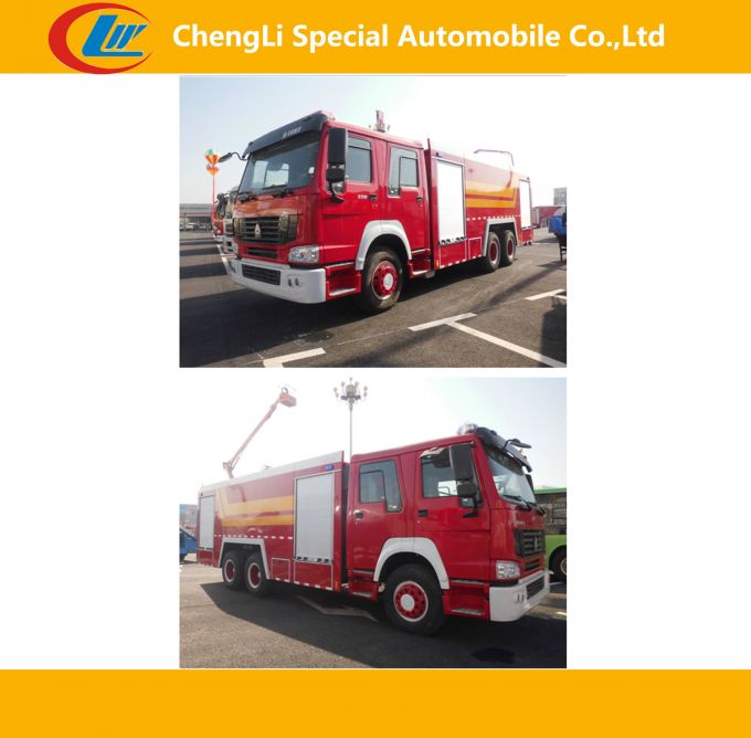 Sinotruk 6*4 371HP Fire-Fighting Trucks 