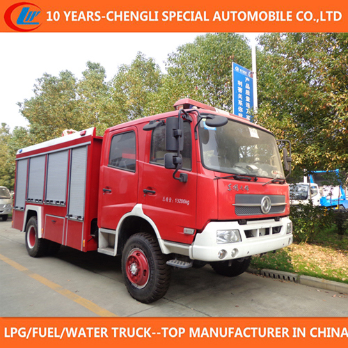 4X2 China Supplier Brand 7000 Liters Fire Truck for Sale 