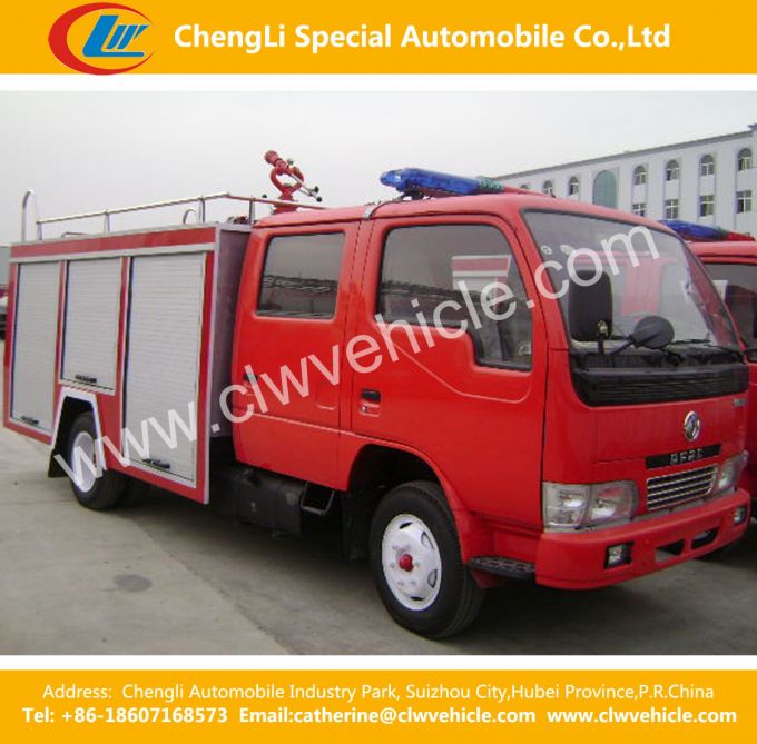 4*2 Dongfeng 5ton Water Foam Fire Sprinkler / Fire Fighting Truck 