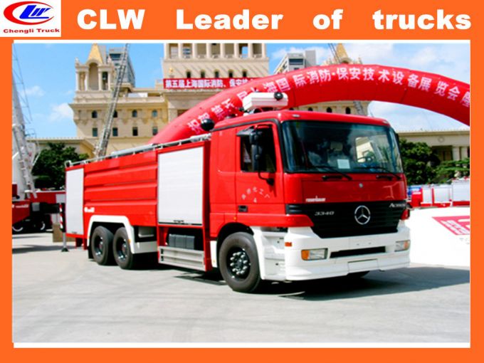 North Benz Fire Pump Truck 6*4 Fire Fighting Truck 