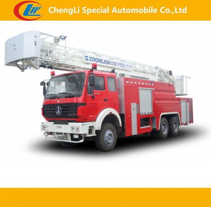 North Benz 6*4 Fire Pump Truck Fire Fighting Truck 