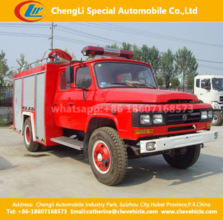 Dongfeng 4, 000liters Water Foam Fire Sprinkler Truck 