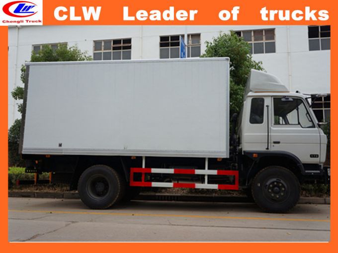 China Exported Freezer Box Truck 