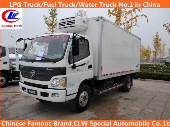 Foton 150HP, 160HP, 180HP 4*2 Refrigerated Truck 