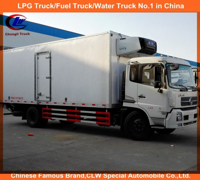 Heavy Duty Dongfeng 4*2 15m3 6 Tires Refrigerator Truck 20tons Refrigerated Truck 