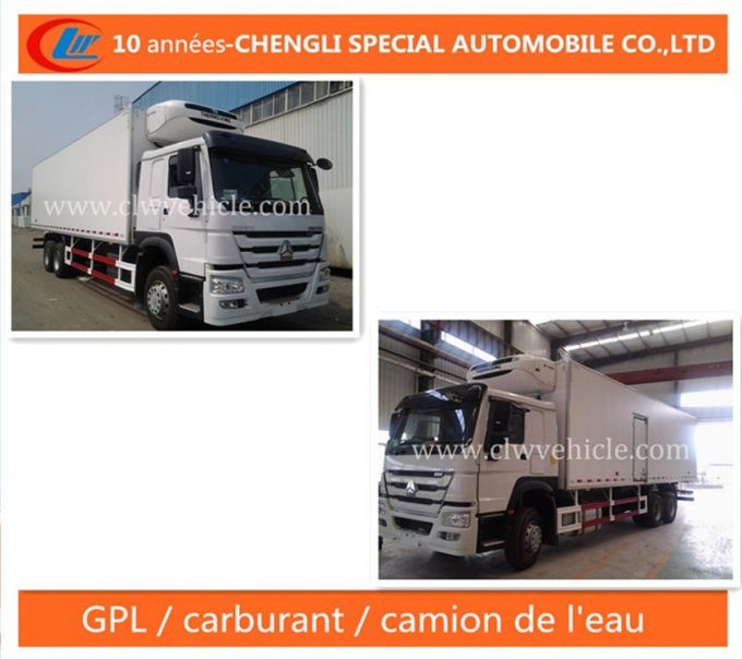 HOWO 20t 6X4 Camion Refrigerateur (Refrigerator Truck) 