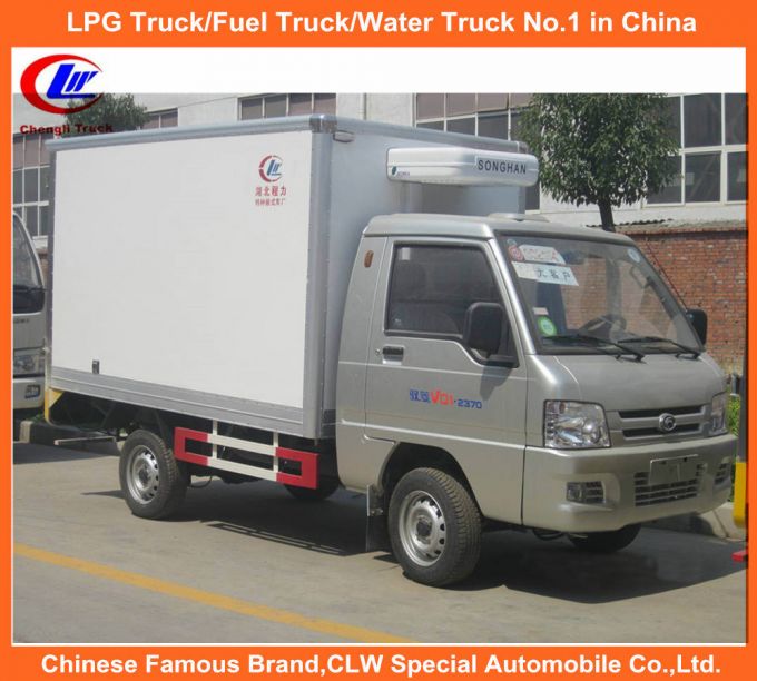 1t Forland Refrigerator Van Truck for Meat Fish Delivery for Sale 