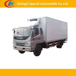 Foton 6 Wheeler Anti-Explosion Truck, Fresh Fish Refrigerator Truck