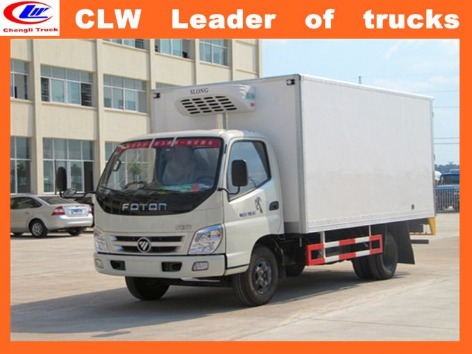 Foton 4*2 Refrigerated Truck 6 Wheeler Ice Cream Truck 