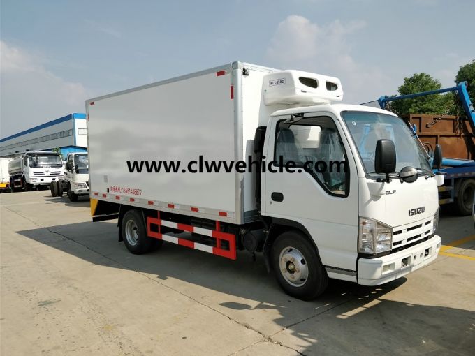 Isuzu 4X2 10 Tons Refrigerator Truck for Food Transportation 