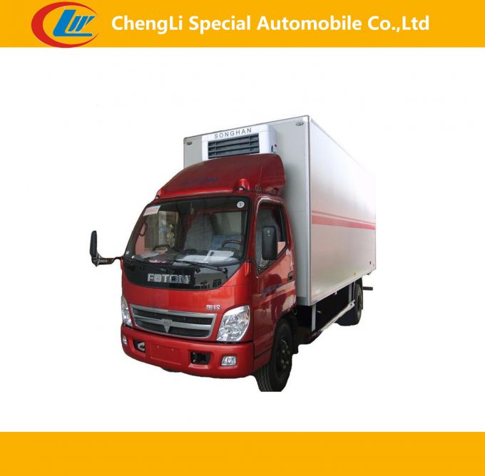 Foton 4*2 10cbm Refrigerated Truck, Ice Cream Truck 