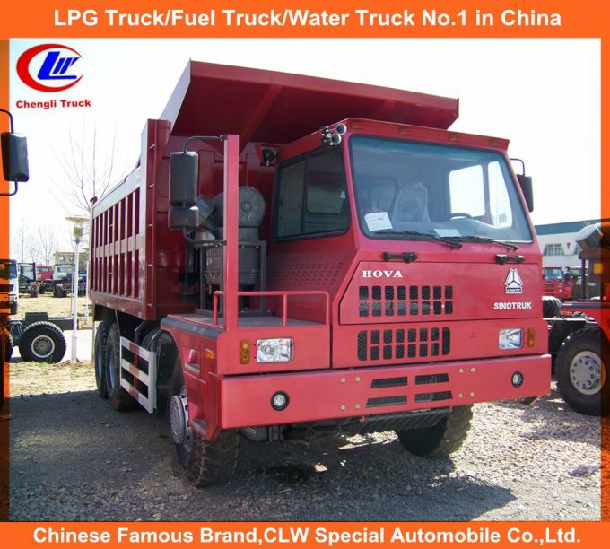 Heavy Duty Sinotruk HOWO 6X4 off-Road Mining Tipper/Dump Truck 