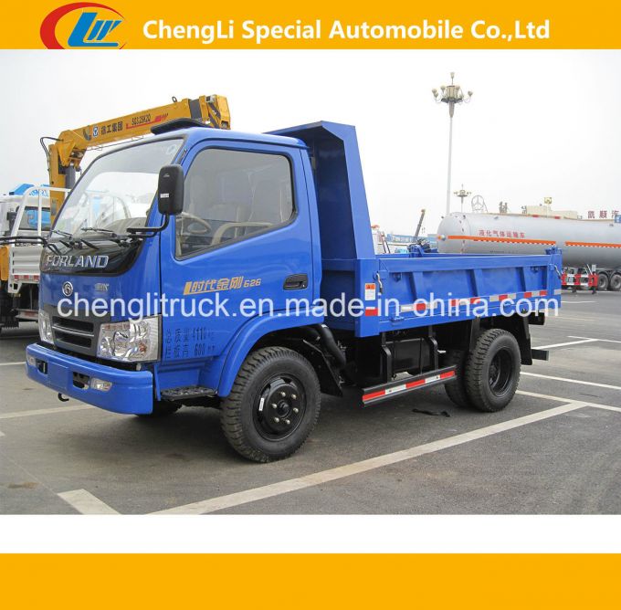 Rhd LHD 6 Cbm 12 Tons Foton Mini Dump Trucks 