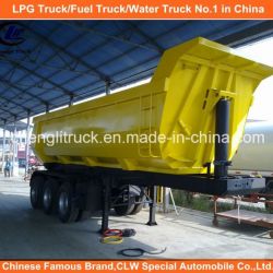 Heavy Duty 3-Axle 25cbm Dump Trailer End Tipper Semi Trailer