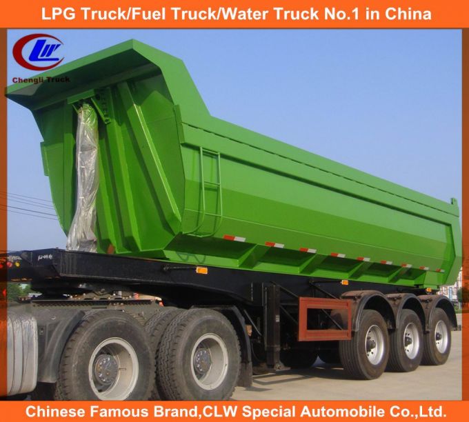 Hot Selling Dumper Semi Trailer with 3axles 