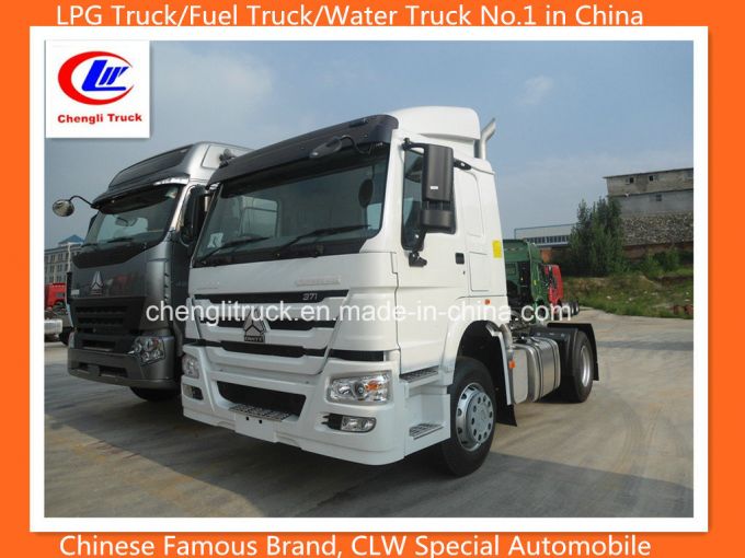 Sinotruk HOWO 4X2 371HP Heavy Prime Mover Truck Tractor 