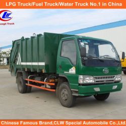 130HP 170HP Faw 4*2 Compressed Garbage Truck