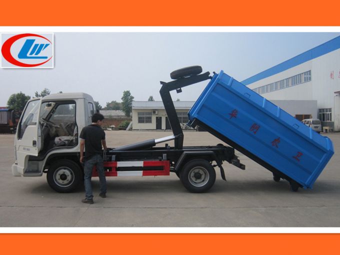 Foton Forland 4X2 Mini Small Roll off Garbage Truck 