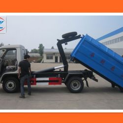 Foton Forland 4X2 Mini Small Roll off Garbage Truck